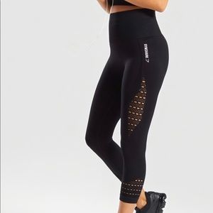 Gym shark energy seamless cropped leggings